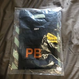 Off white fire line tee